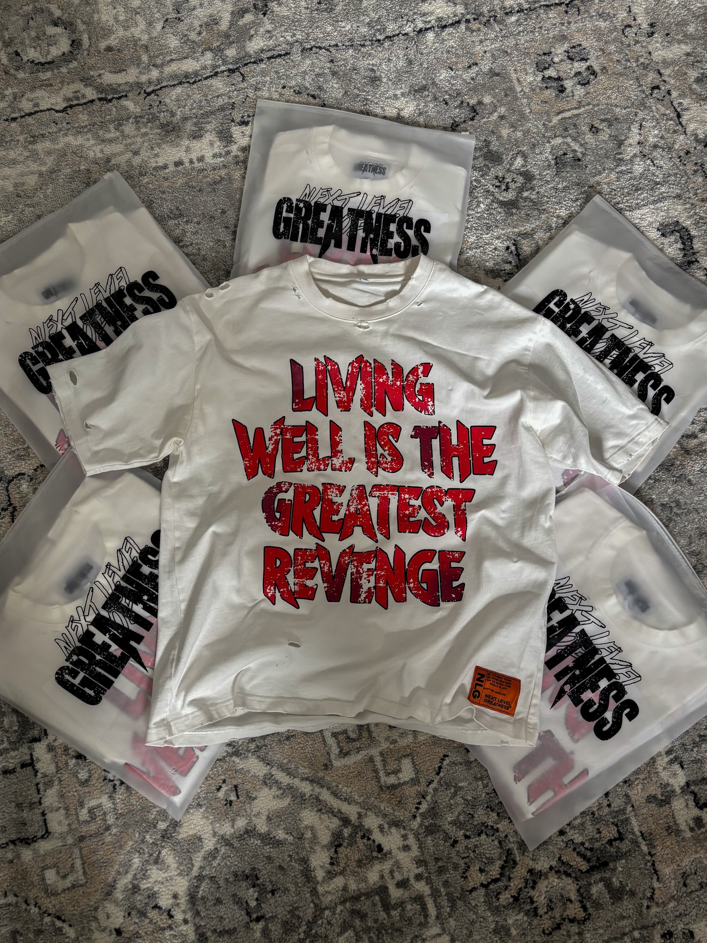 Living Well Tees