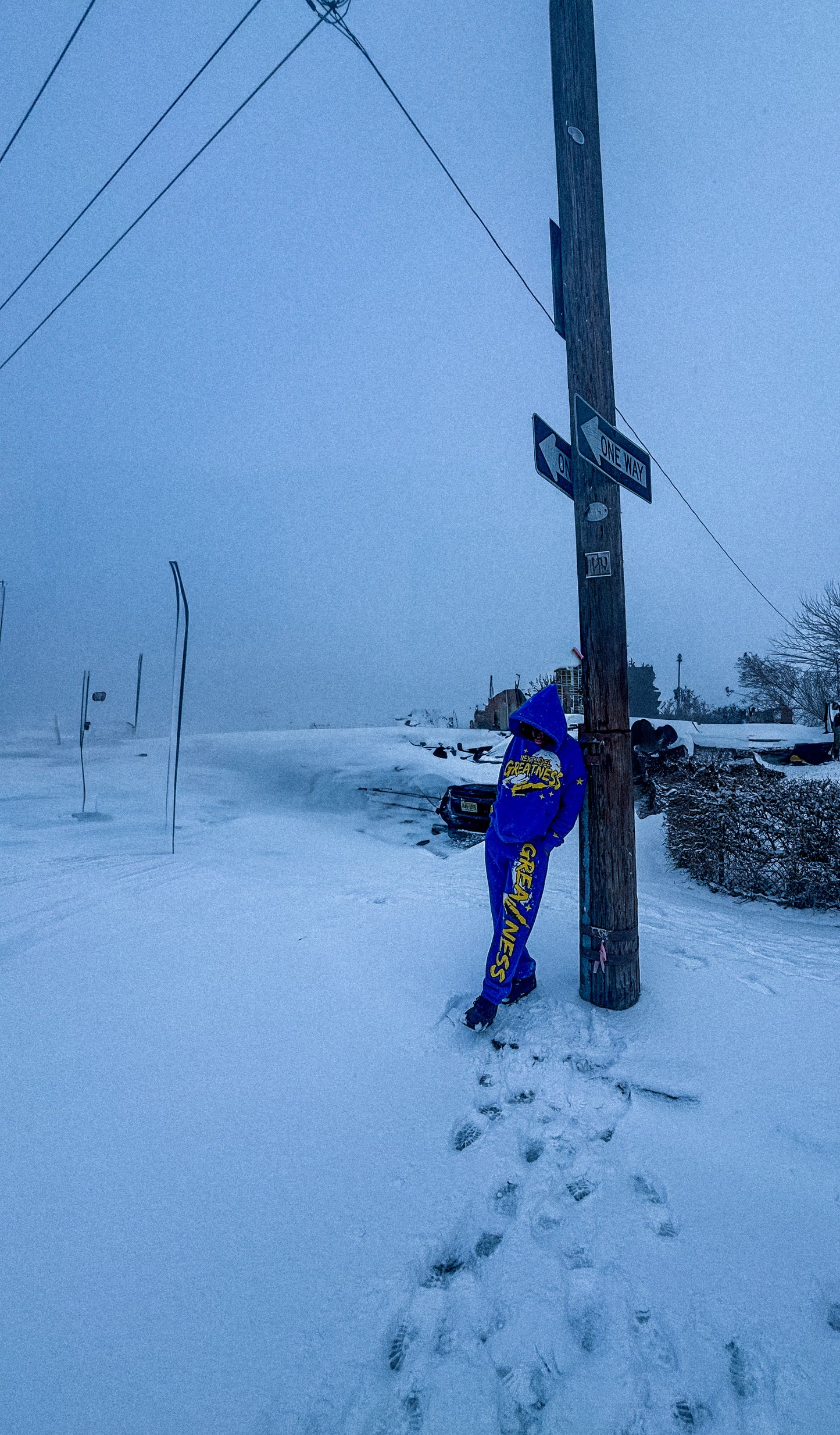 NLG Blue Rocket Sweatsuit