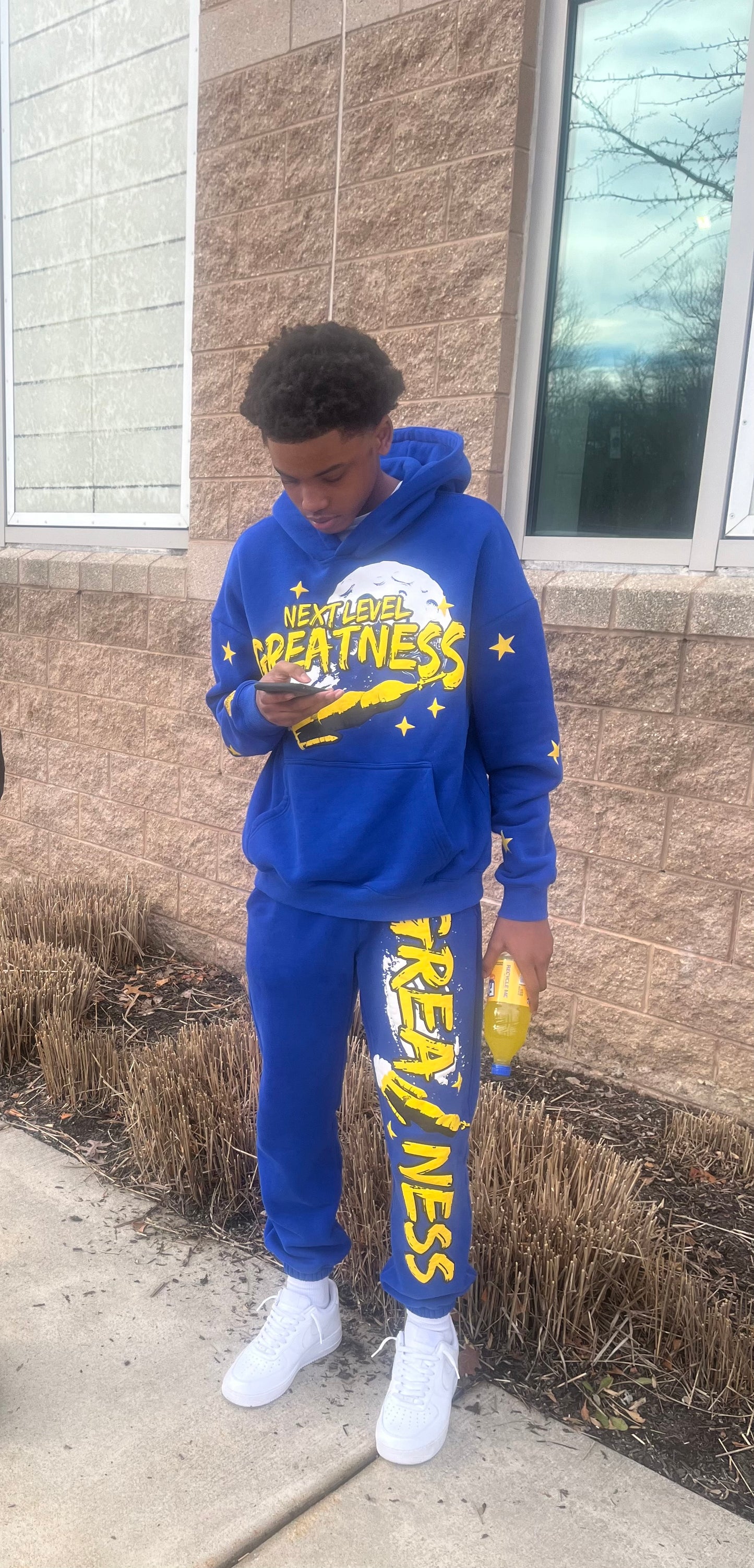 NLG Blue Rocket Sweatsuit