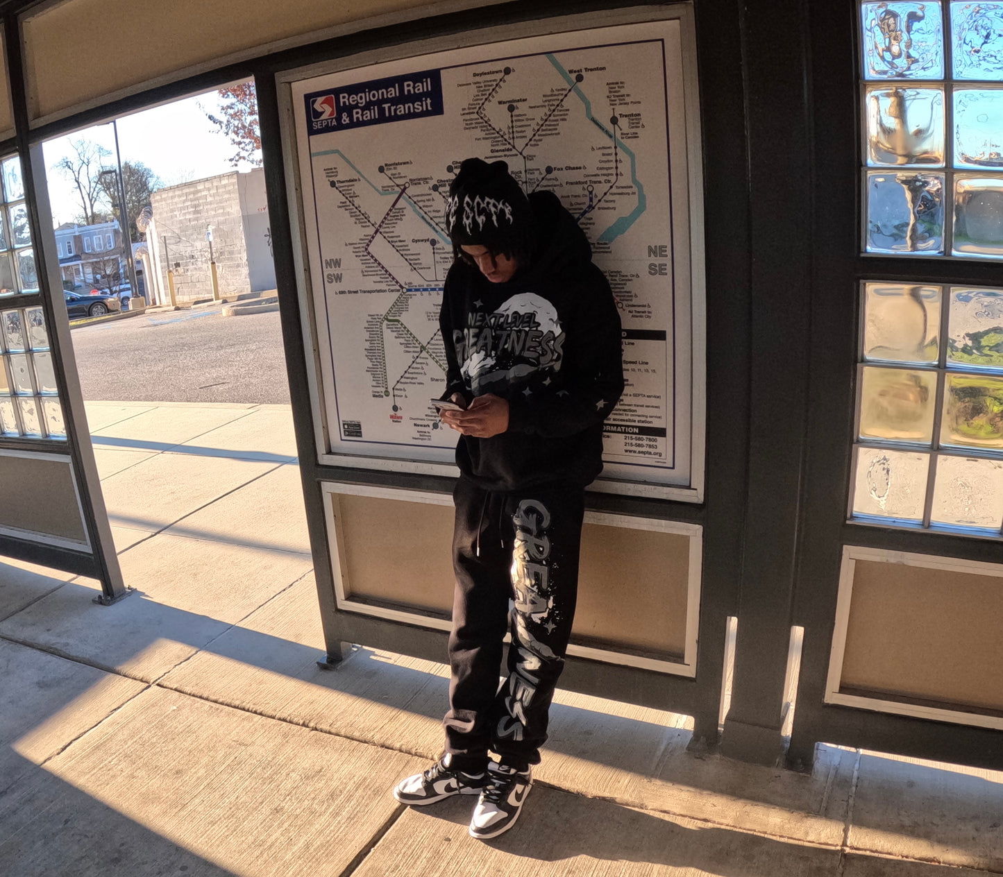 NLG Black Rocket Sweatsuit